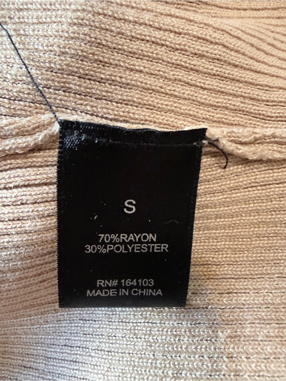 Say What? Taupe Ruffle Tie-Front Ribbed Crop Top - Picture 12 of 12